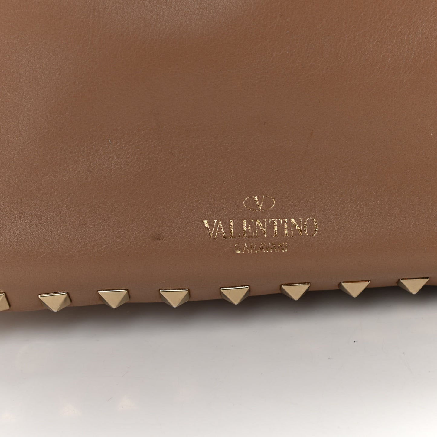 Vitello Mini Rockstud Tote Alpaca