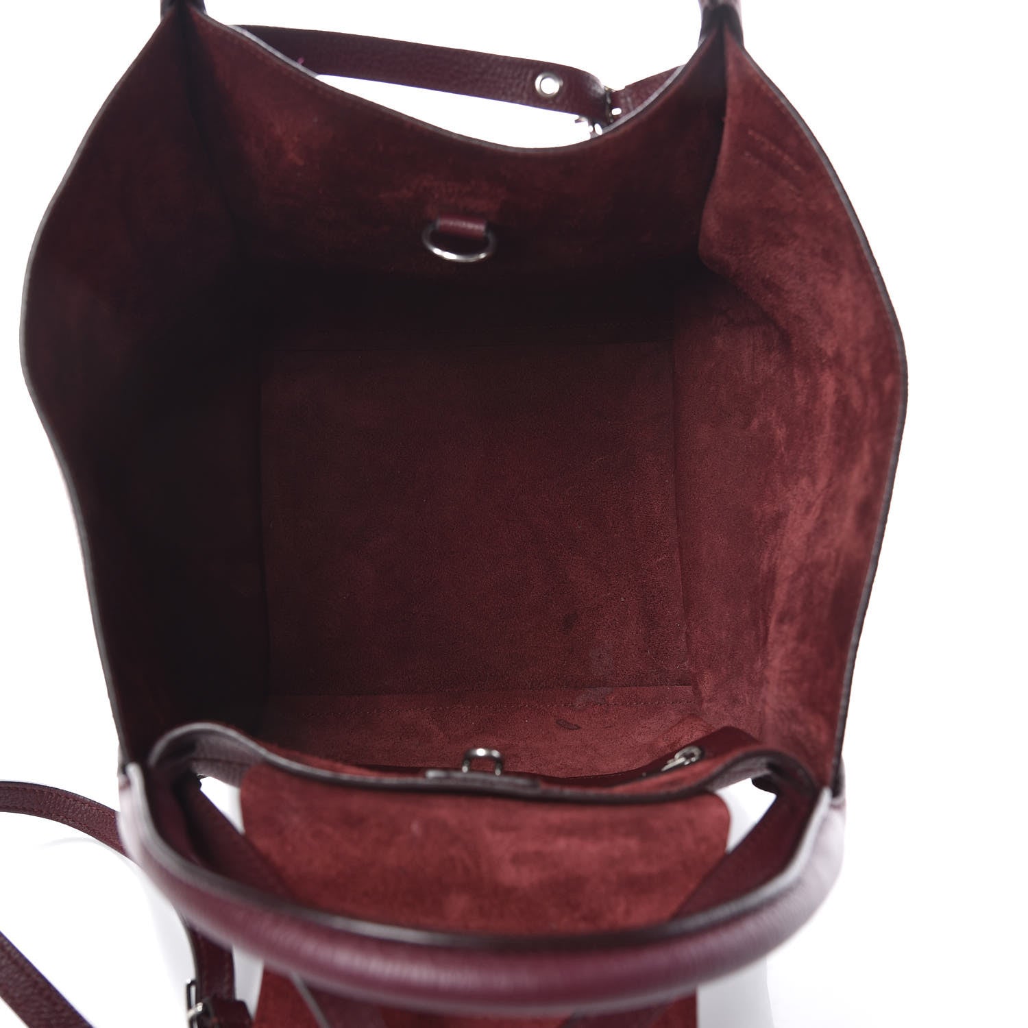 Celine Supple Grained Calfskin Small Big Bag Wine 5 of 12