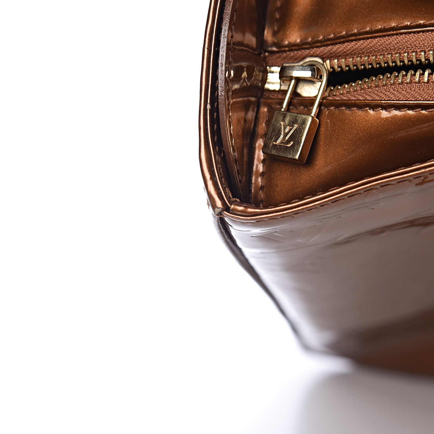 Louis Vuitton Vernis Columbus Bronze 10 of 16
