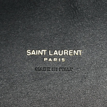 Saint Laurent Grained Calfskin Baby Le 5 A 7 Supple Hobo Black 7 of 11