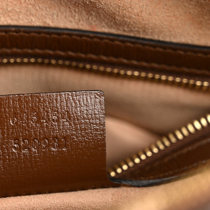 Gucci GG Supreme Monogram Small Horsebit 1955 Shoulder Bag Beige Brown Sugar 7 of 14