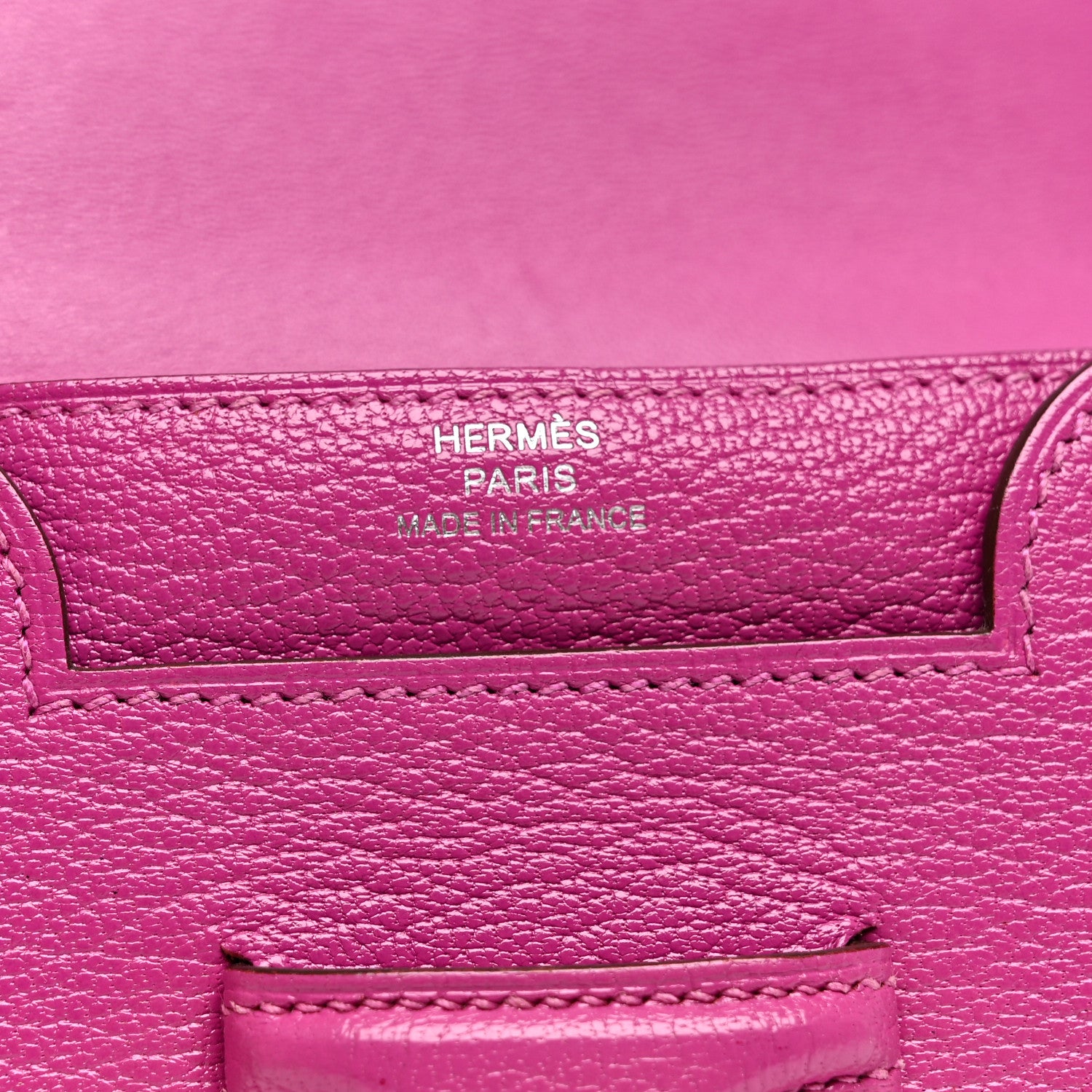 Hermes Chevre Mysore 1938 Wallet 19 Rose Pourpre 6 of 8