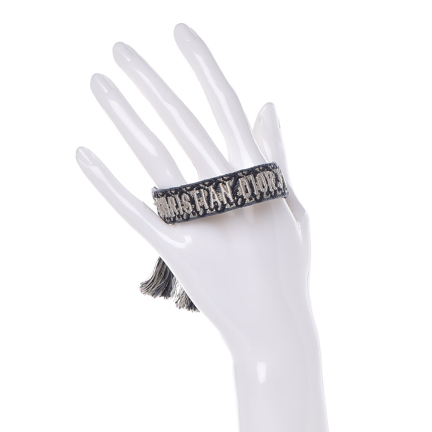 Christian Dior Woven Cotton J'Adior Friendship Bracelet Set 3 of 6