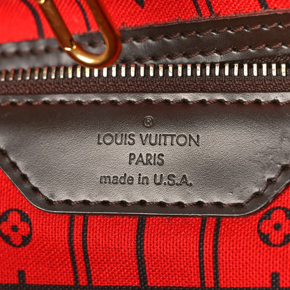 Louis Vuitton Damier Ebene Neverfull MM 6 of 13