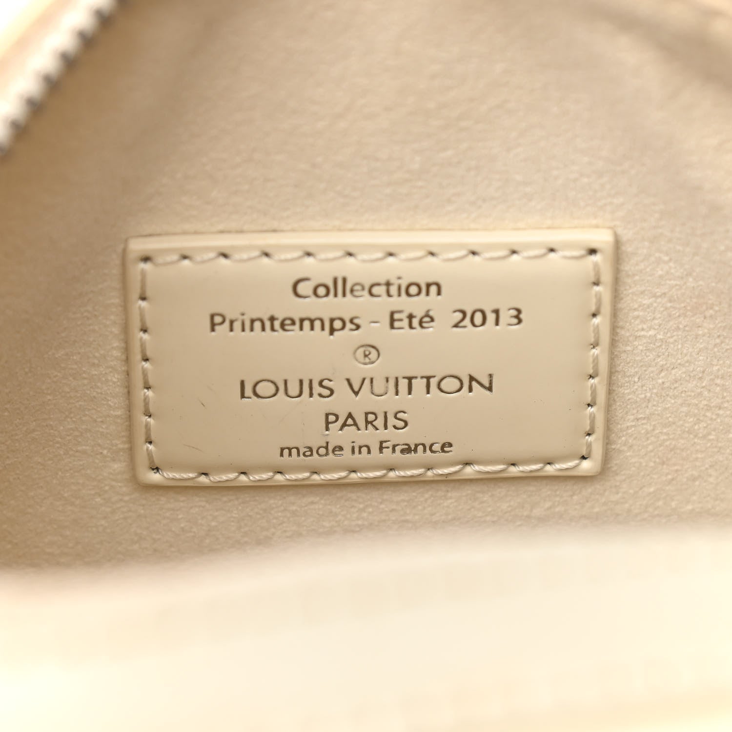 Louis Vuitton Damier Facette Speedy Cube MM Creme 6 of 11