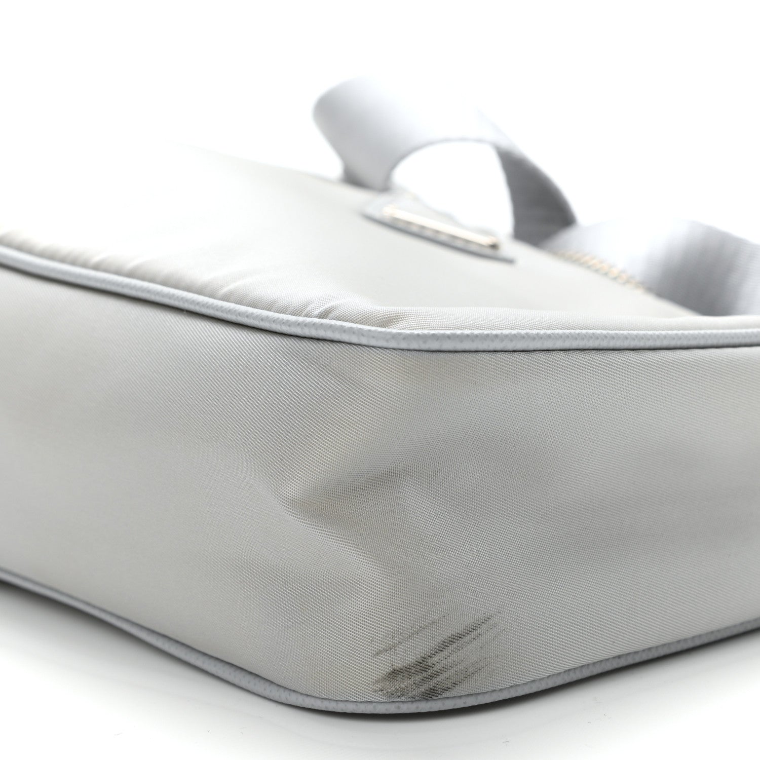 Prada Re-Nylon Saffiano Re-Edition 2005 Shoulder Bag Fiordaliso 12 of 13