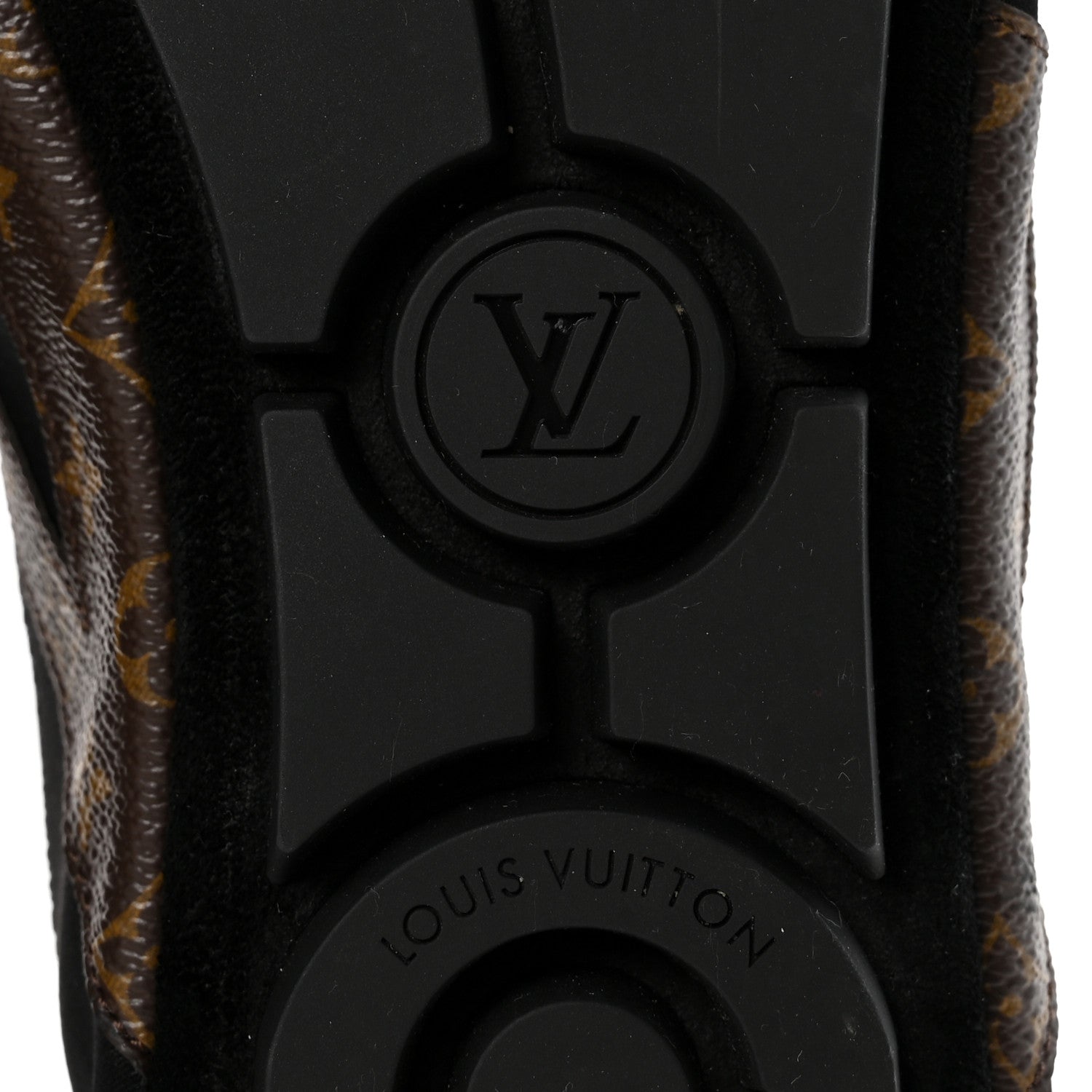 Louis Vuitton Monogram Calfskin Womens LV Sneakerina 40 Black 7 of 9