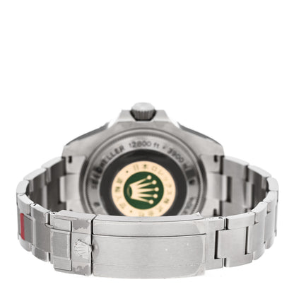 Rolex Stainless Steel 44mm Oyster Perpetual Date Sea-Dweller Deepsea Watch Black 116660 3 of 4