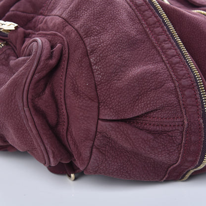Alexander Wang Nubuck Marti Backpack Bag Burgundy 11 of 12