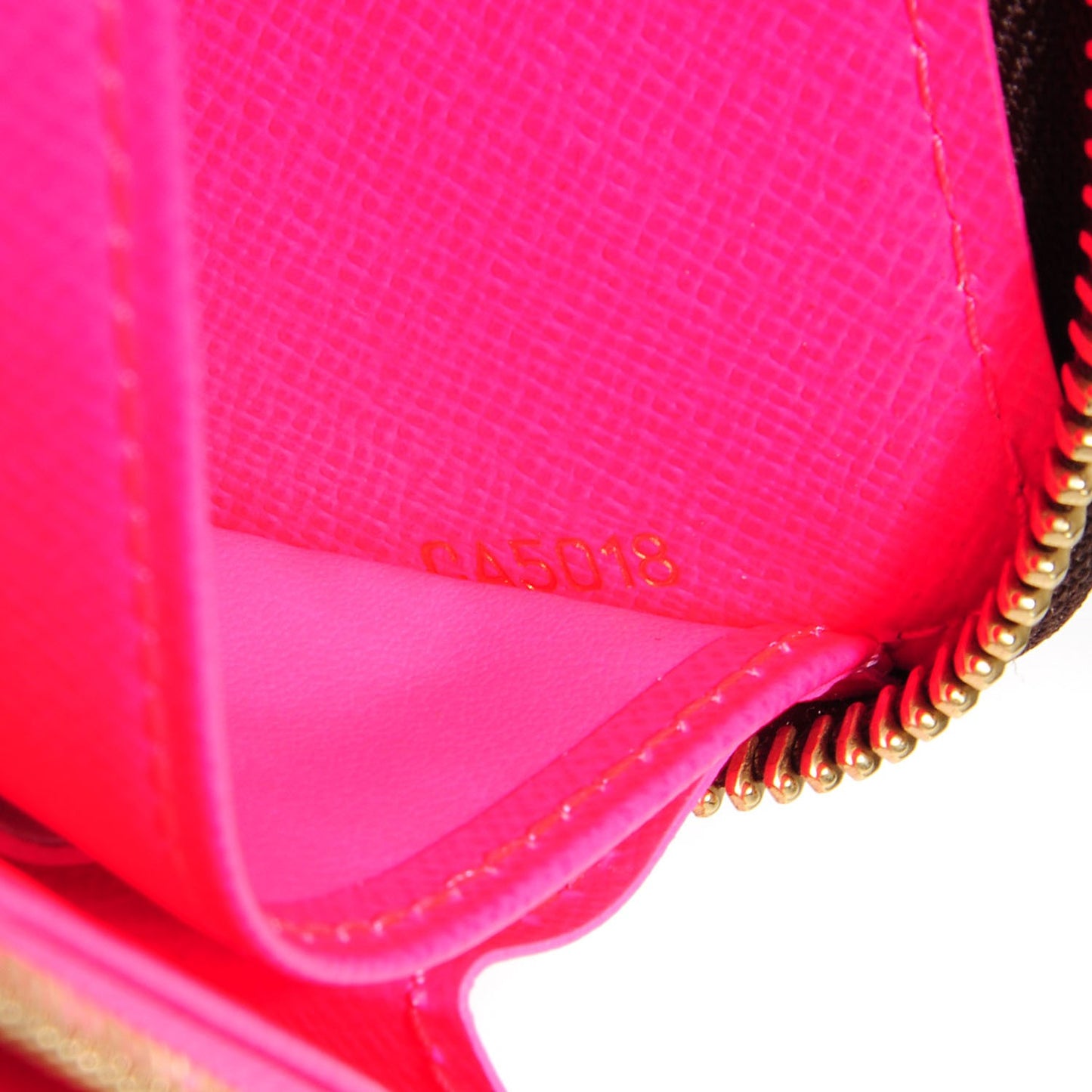 Monogram Graffiti Zippy Wallet Fuchsia