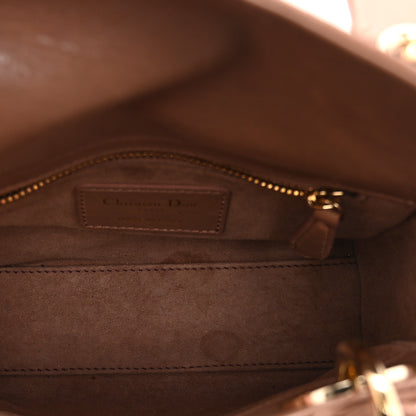 Christian Dior Lambskin Gathered Mini Lady Dior Fard 11 of 12