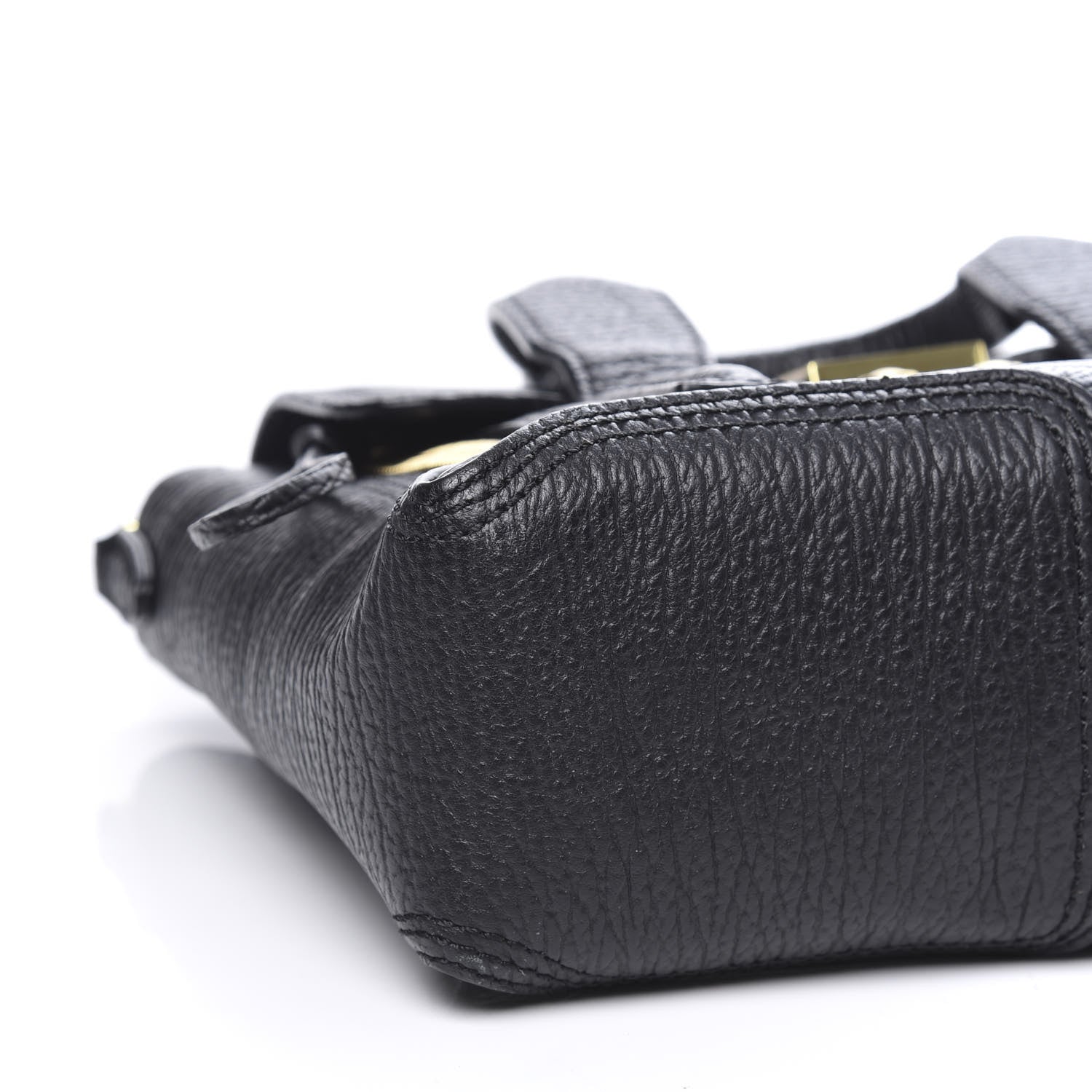3.1 Phillip Lim 3.1 Textured Calfskin Mini Pashli Satchel Black 7 of 10