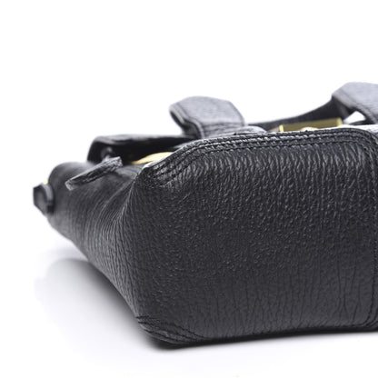 3.1 Phillip Lim 3.1 Textured Calfskin Mini Pashli Satchel Black 7 of 10