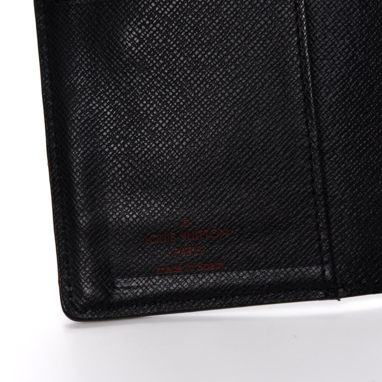 Louis Vuitton Epi Small Ring Agenda Cover Black 6 of 6