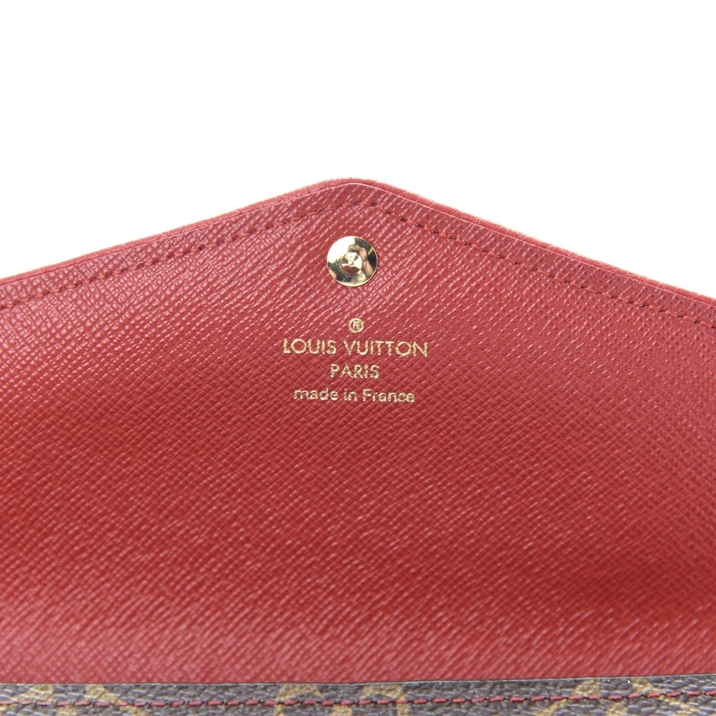 Monogram Sarah Retiro Wallet Cherry