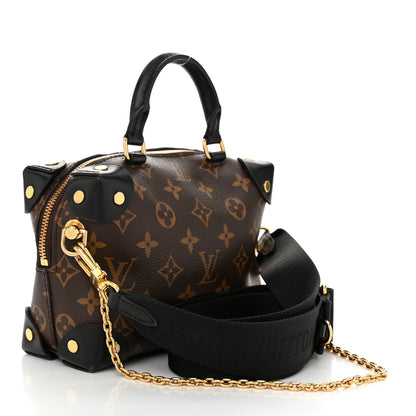 Louis Vuitton Monogram Petite Malle Souple Black 3 of 10