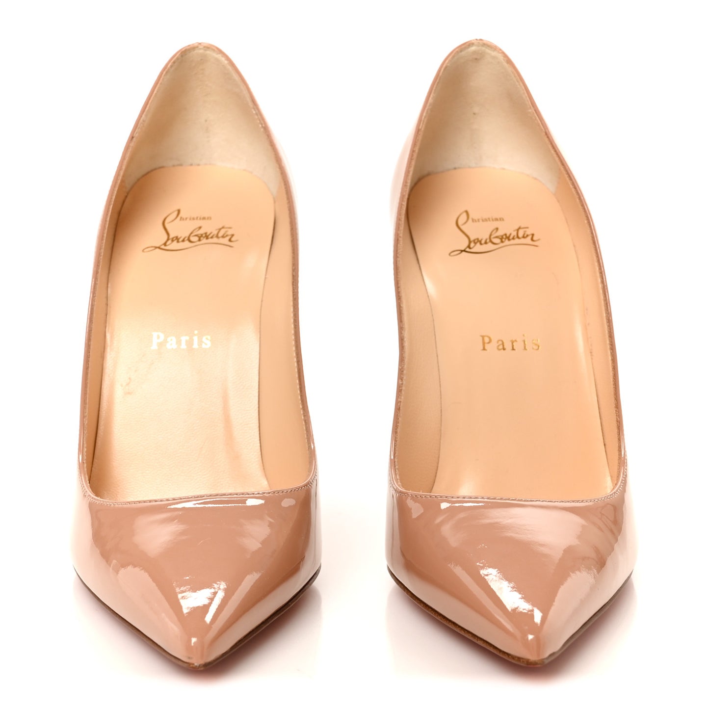 Patent Decollete 554 100 Pumps 38.5 Nude
