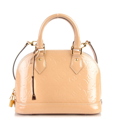 Louis Vuitton Vernis Alma BB Dune 1 of 8