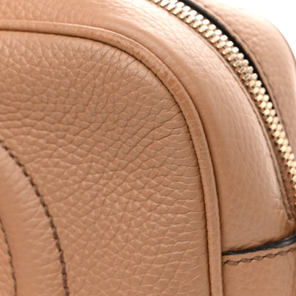 Gucci Pebbled Calfskin Small Soho Disco Bag Camelia 16 of 18