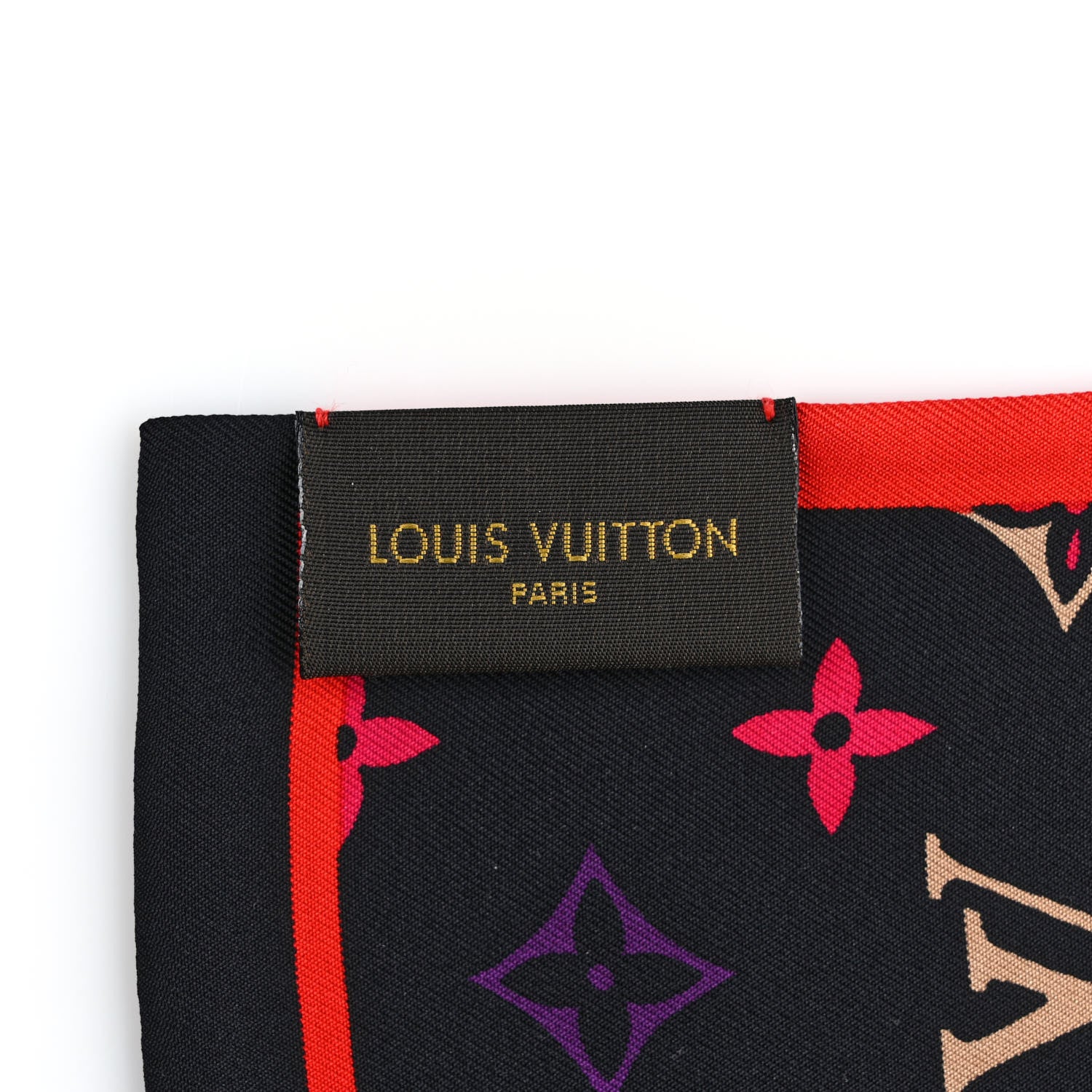 Louis Vuitton Silk Kamonogram Bandeau 3 of 4