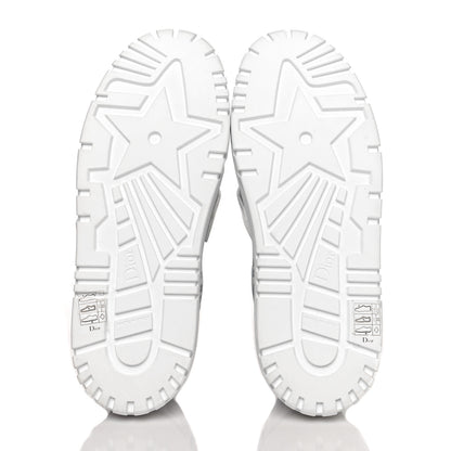 Christian Dior Reflective Fabric Nylon Dior-ID Platform Sneakers 38 Silver 5 of 8