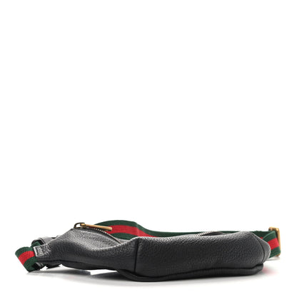 Gucci Grained Calfskin Small Logo Belt Bag Black 4 of 9