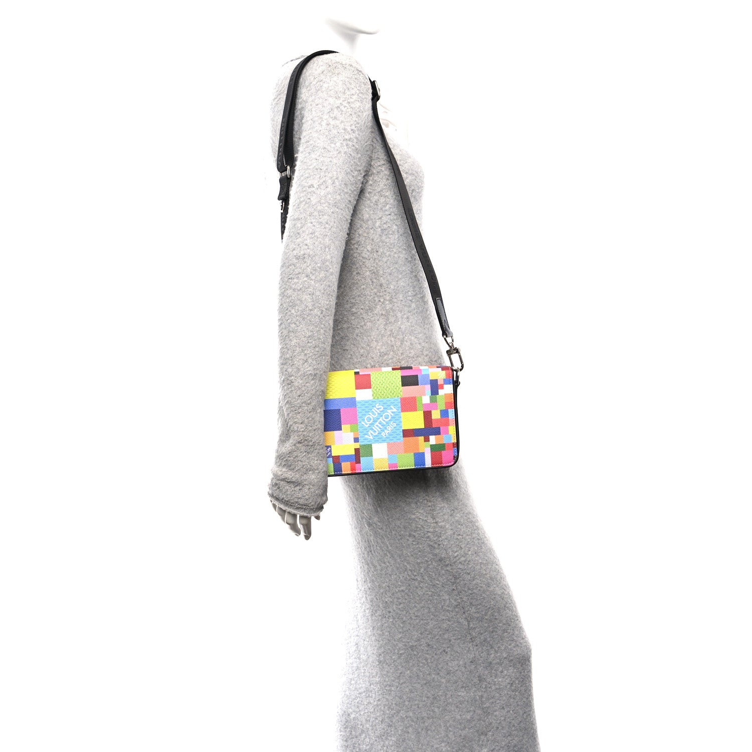 Louis Vuitton Damier Graphite 3D Studio Messenger Multicolor 2 of 9