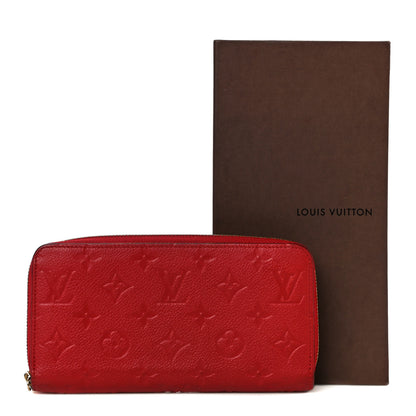 Louis Vuitton Empreinte Zippy Wallet Cherry 18 of 18