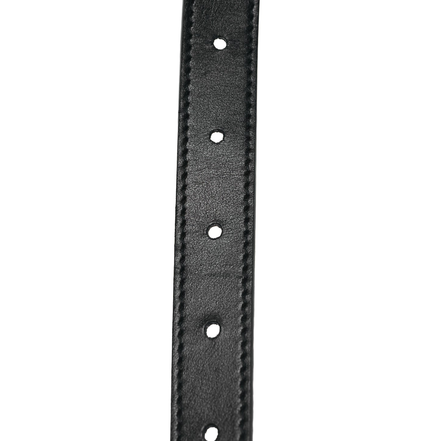 GG Supreme Monogram Plutone Calfskin Double G Reversible 20mm Belt 110 44 Beige Ebony Black