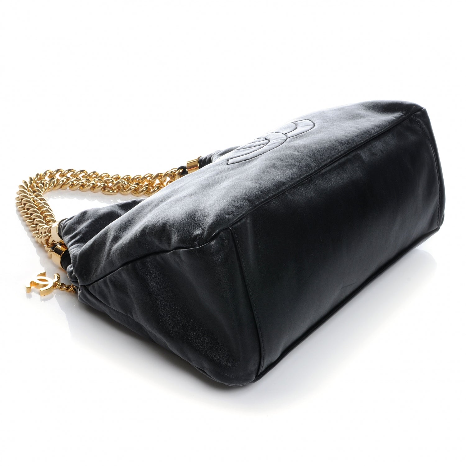 Chanel Calfskin Rodeo Drive Hobo Black 4 of 7