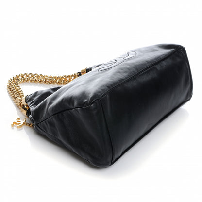 Chanel Calfskin Rodeo Drive Hobo Black 4 of 7