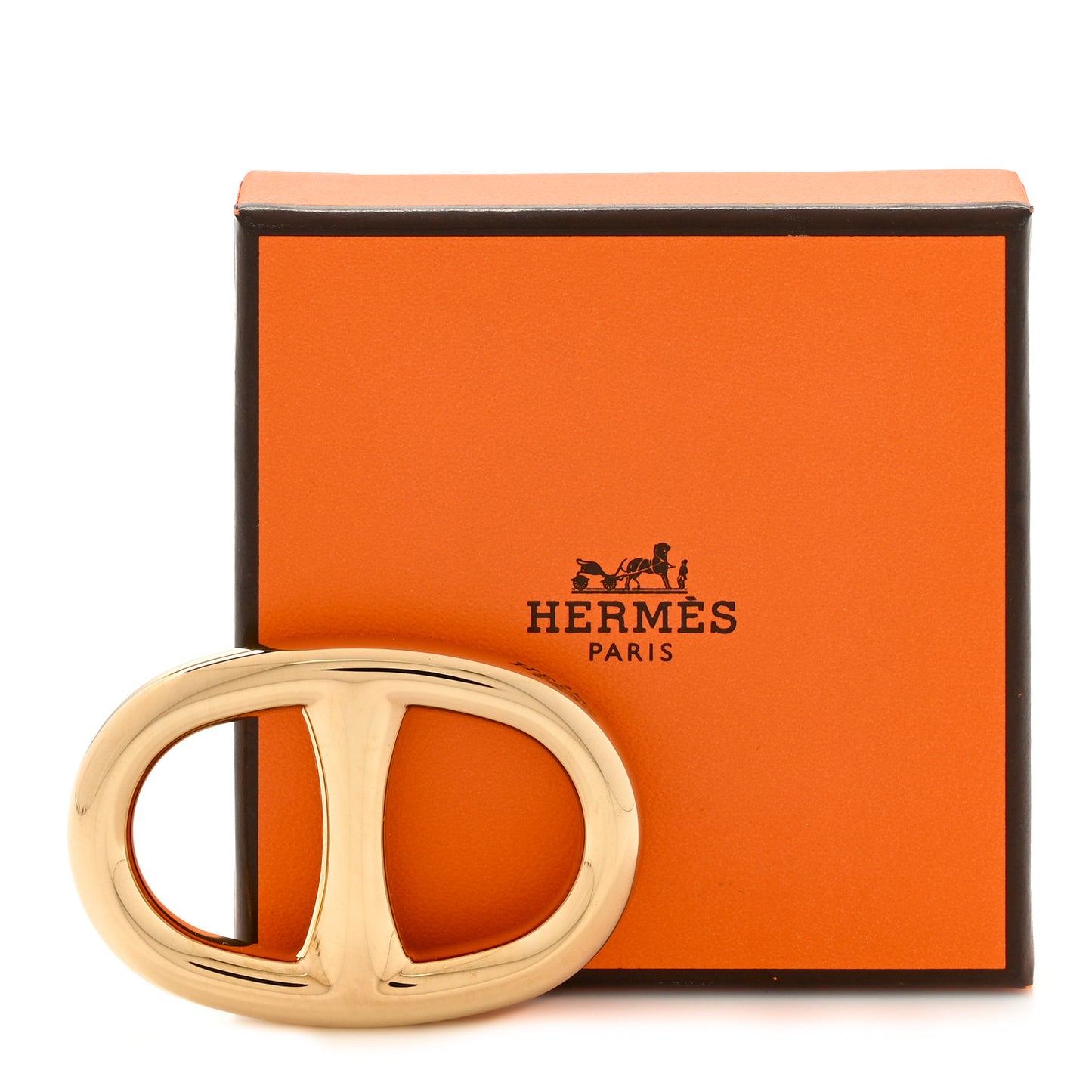 Permabrass Chaine D'Ancre Scarf Ring