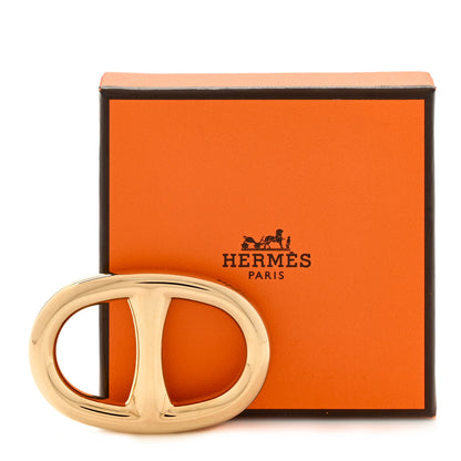 Hermes Permabrass Chaine D'Ancre Scarf Ring 4 of 4