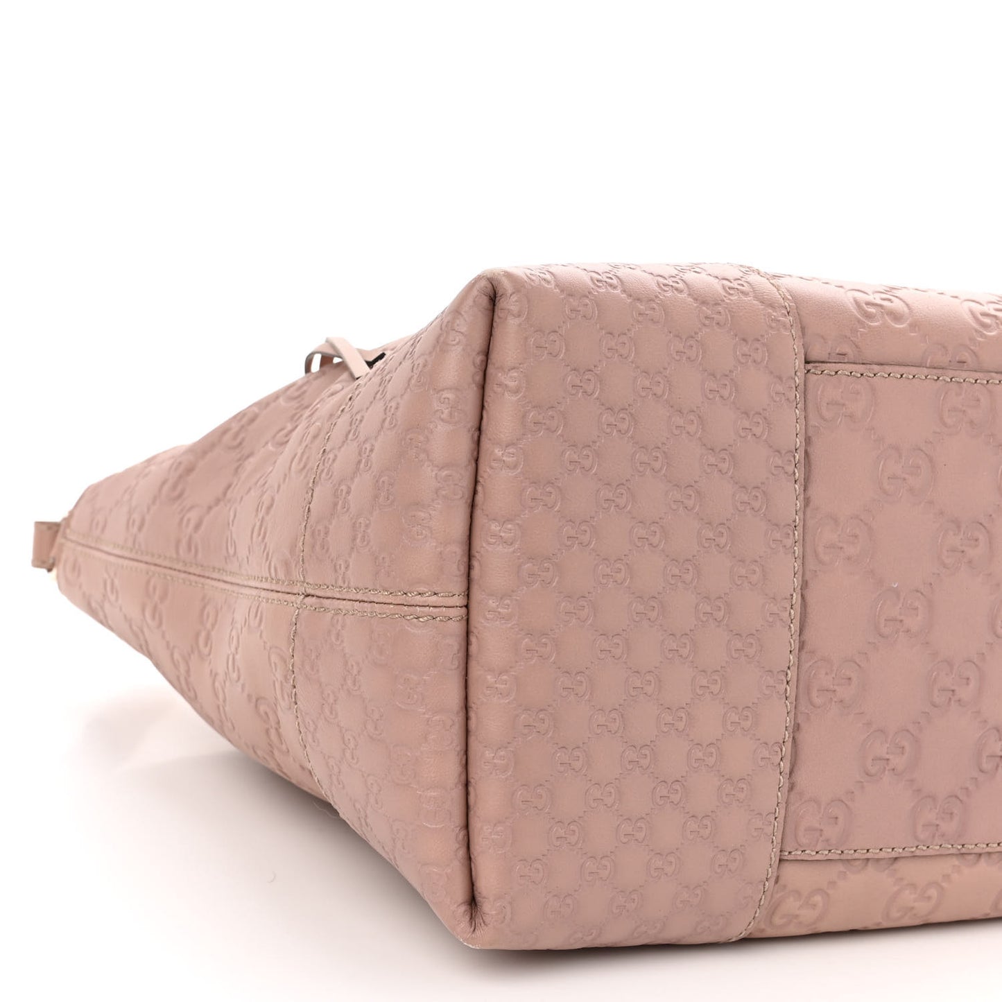 Guccissima Medium Bree Foldover Tote Soft Pink