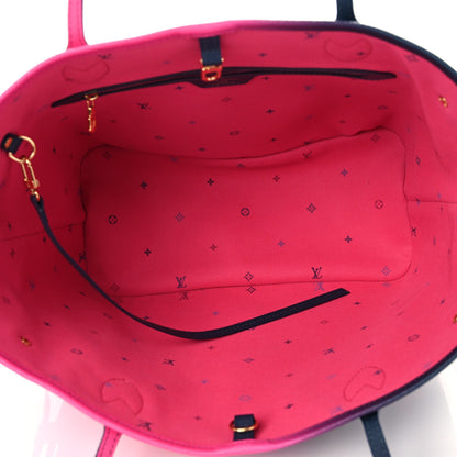 Louis Vuitton Monogram Giant Spring In The City Neverfull MM Midnight Fuchsia 7 of 10