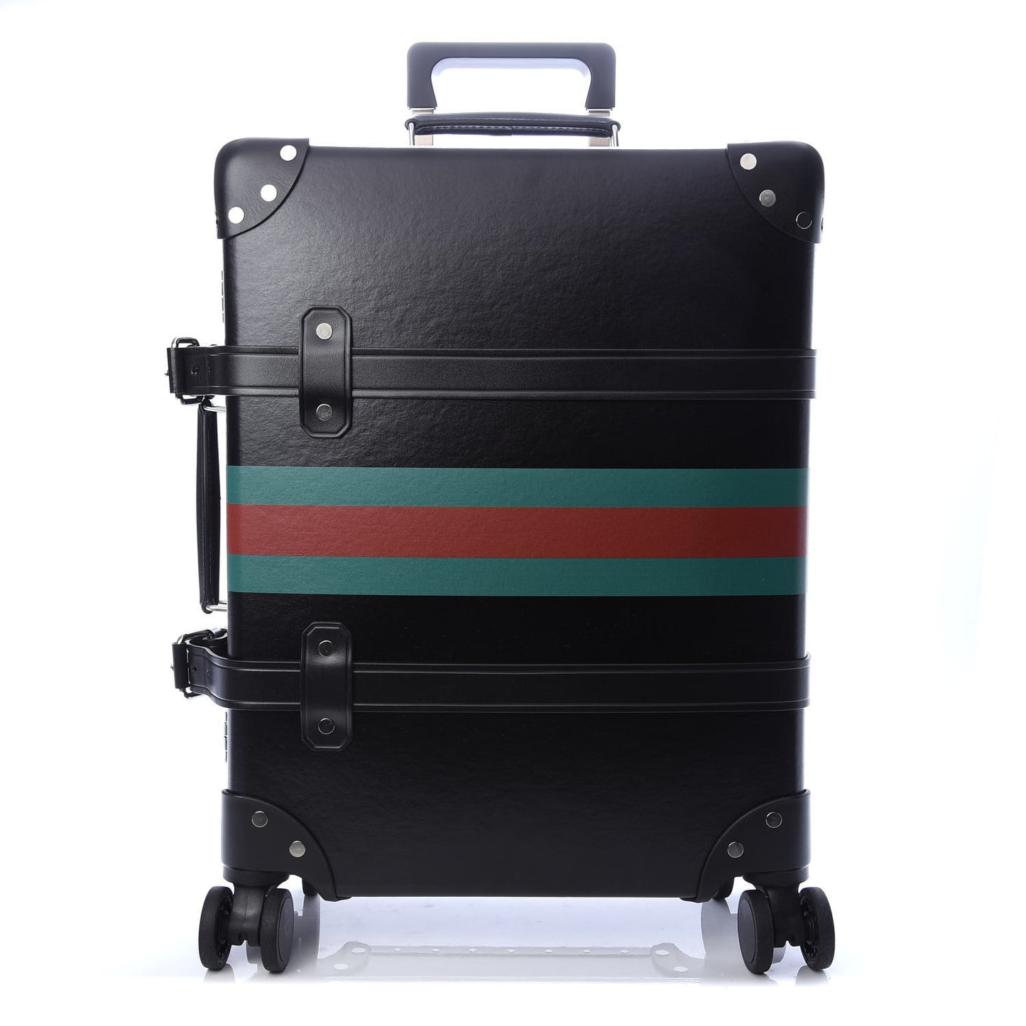Calfskin Web Globe-Trotter Carry-On Black