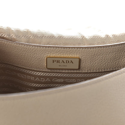 Prada Vitello Daino Logo Messenger Cammeo 8 of 9