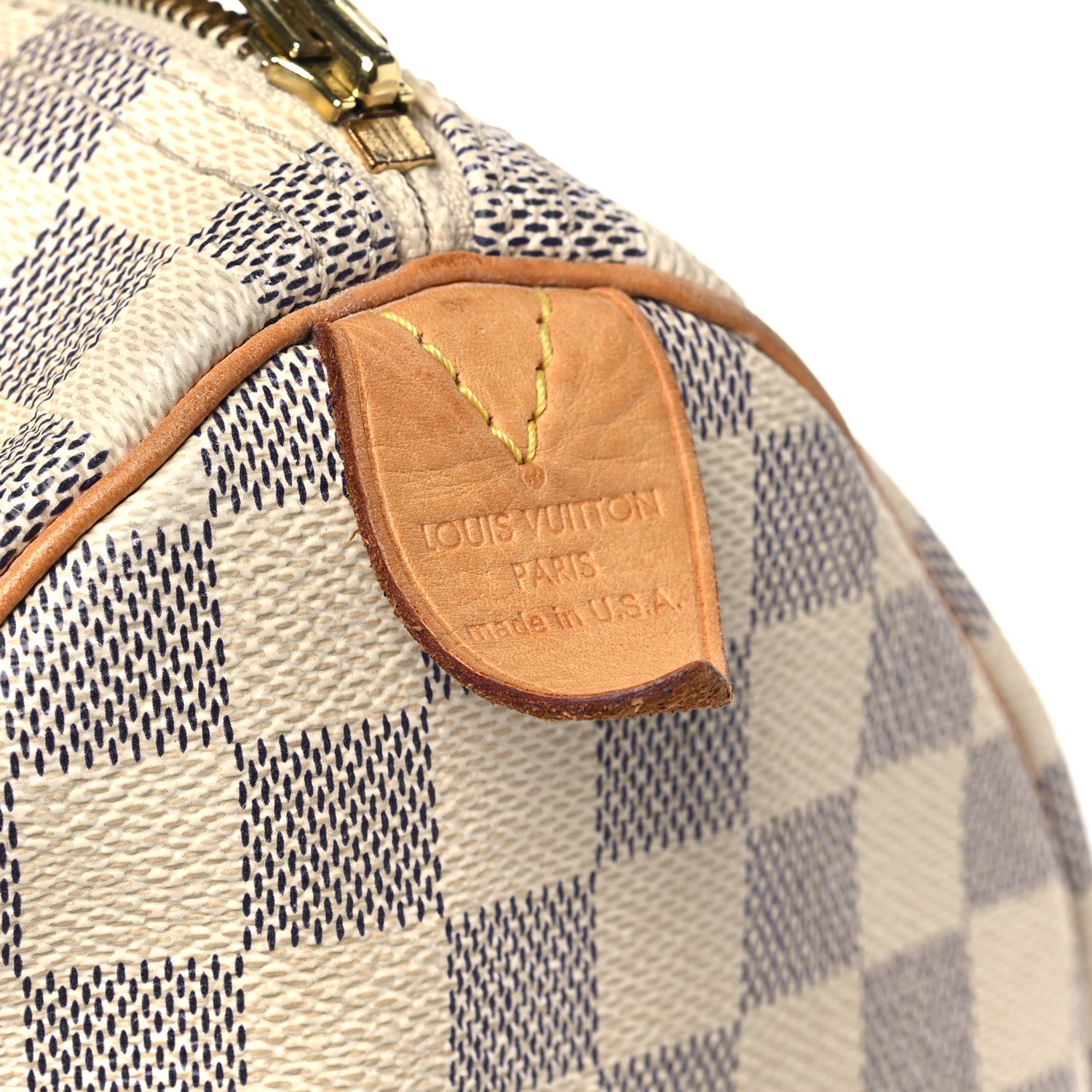Louis Vuitton Damier Azur Speedy 30 6 of 10