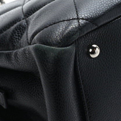 Chanel Caviar Quilted CC Timeless Soft Tote Black 9 of 12