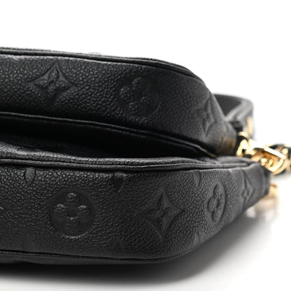 Louis Vuitton Empreinte Monogram Giant Multi Pochette Accessories Black 10 of 10