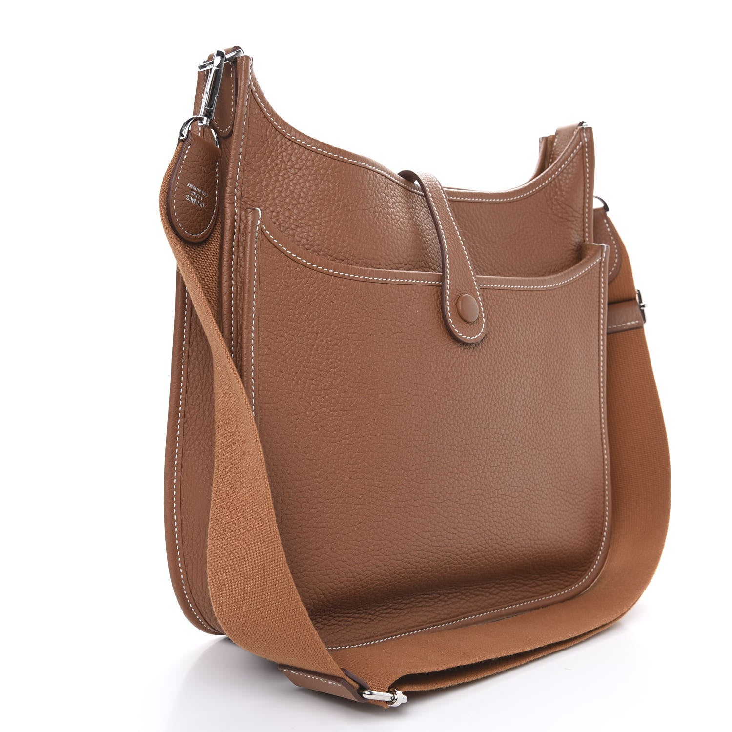 Hermes Taurillon Clemence Evelyne III PM Gold 3 of 10