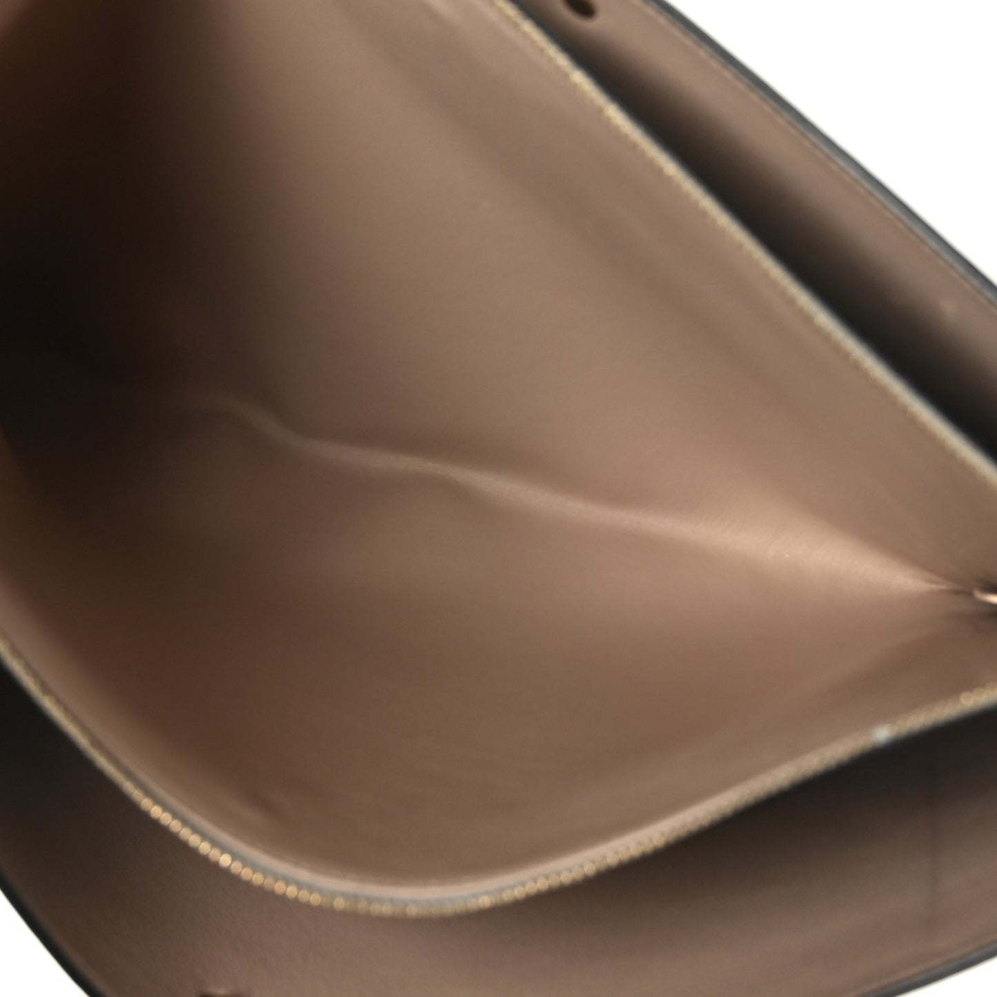 Calfskin Wristlet Pouch Black