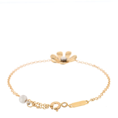 Tiffany 18K Yellow Gold Sterling Silver Return to Tiffany Love Bugs Daisy Bracelet 2 of 4