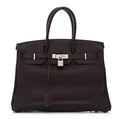 Hermes Togo BIRKIN 35 Raisin 1 of 13