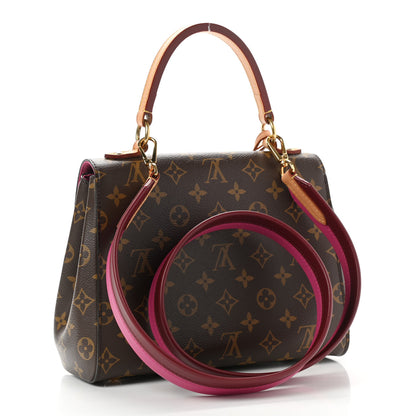 Louis Vuitton Monogram Cluny BB Bordeaux Fuchsia 3 of 13