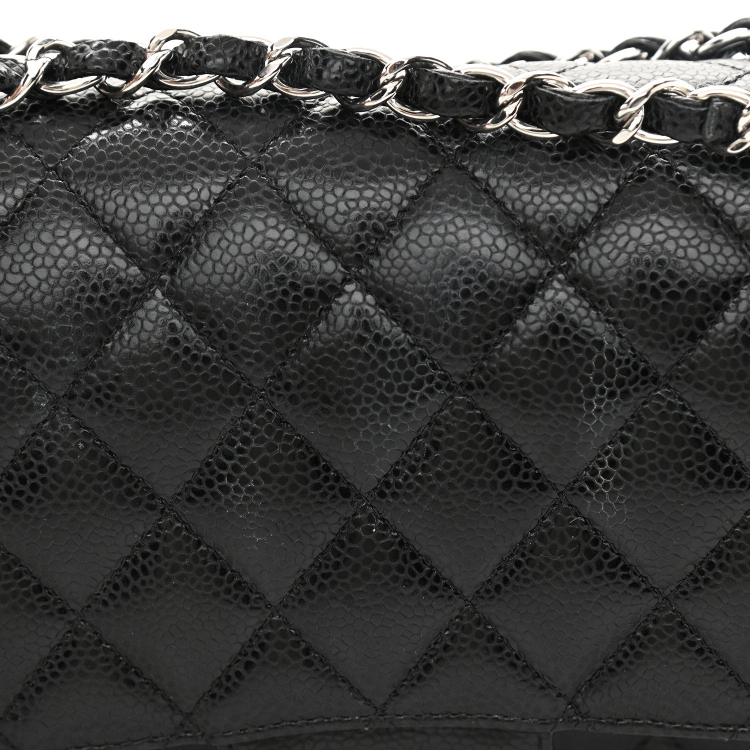 Chanel Caviar Quilted Medium Double Flap Black 12 of 12