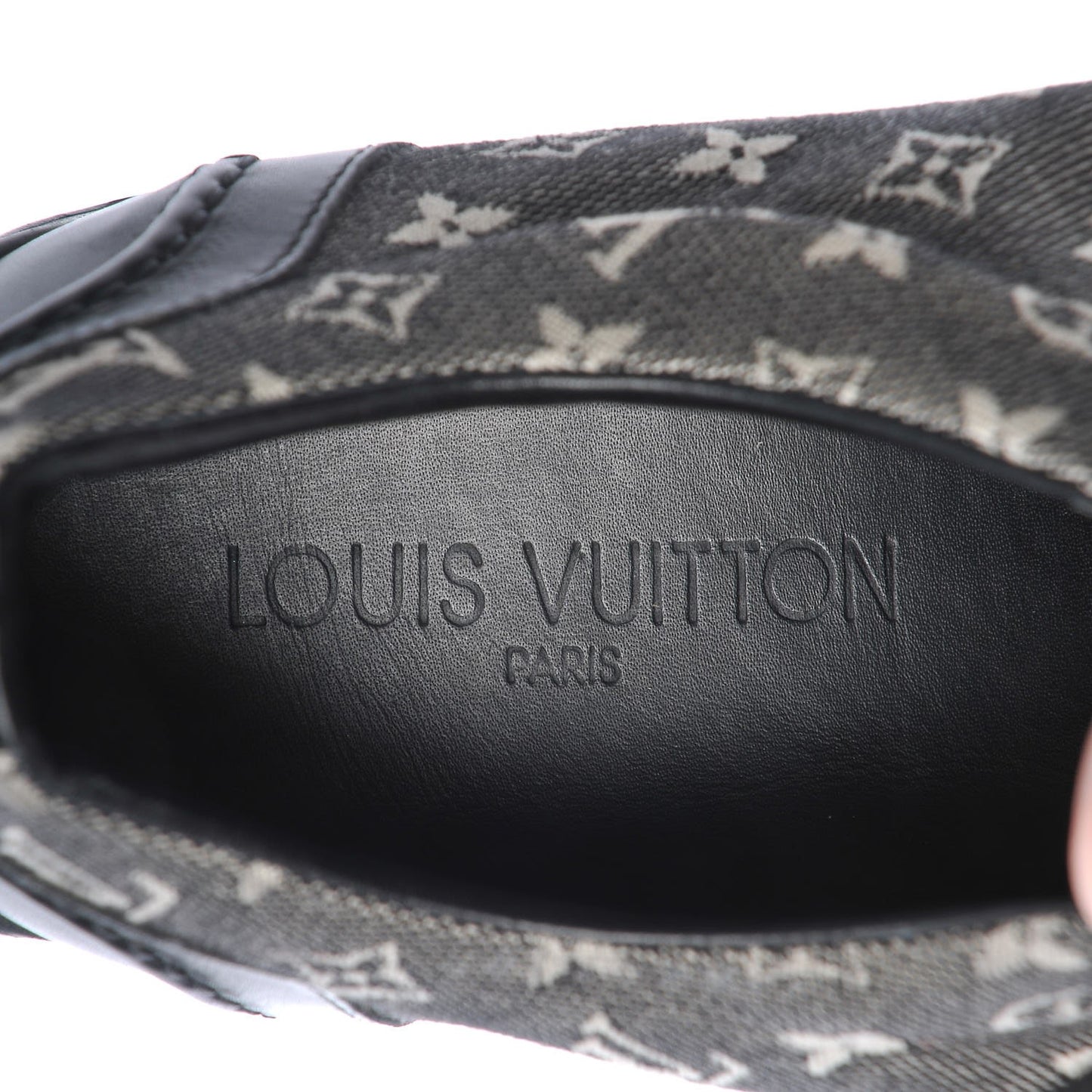 Mini Lin Monogram Sneakers 40 Black