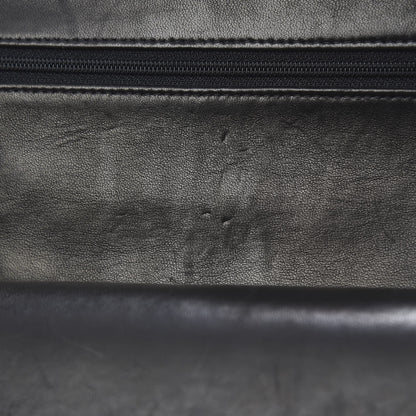 Chanel Lambskin Quilted Medium Double Flap Black 16 of 16