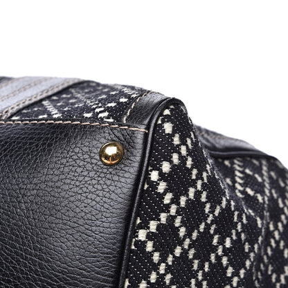 Gucci Diamante Calfskin Large Aviatrix Boston Black 13 of 16