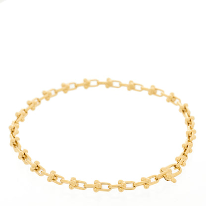 Tiffany 18K Yellow Gold Micro HardWear Link Bracelet 2 of 3
